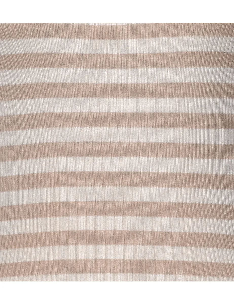 Striped Pattern Jumper - M