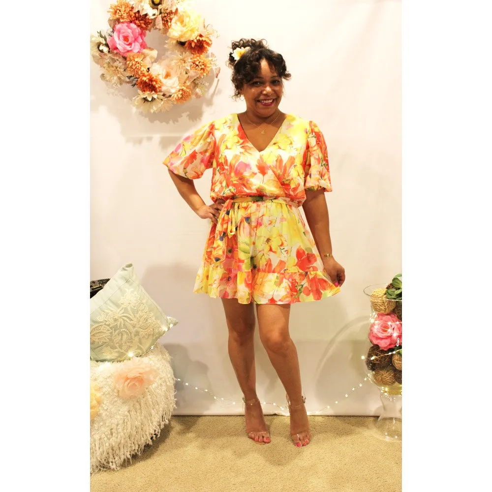 Summer Blooms Romper