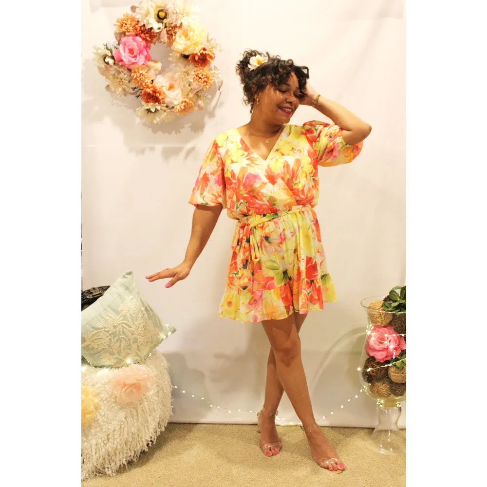 Summer Blooms Romper