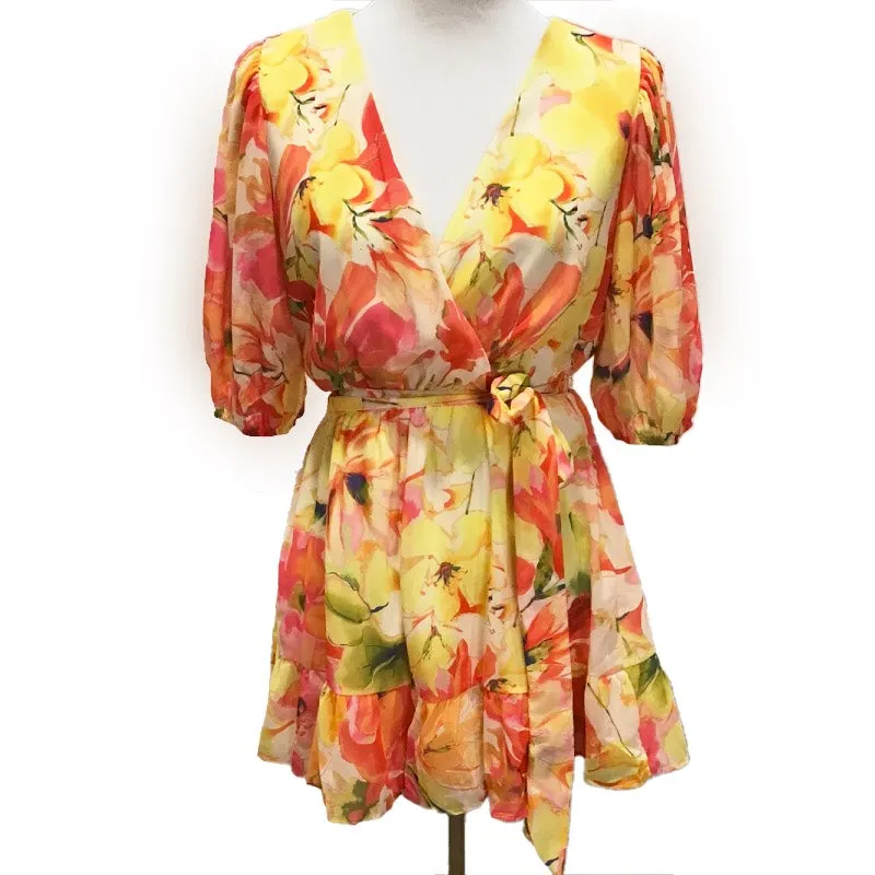 Summer Blooms Romper