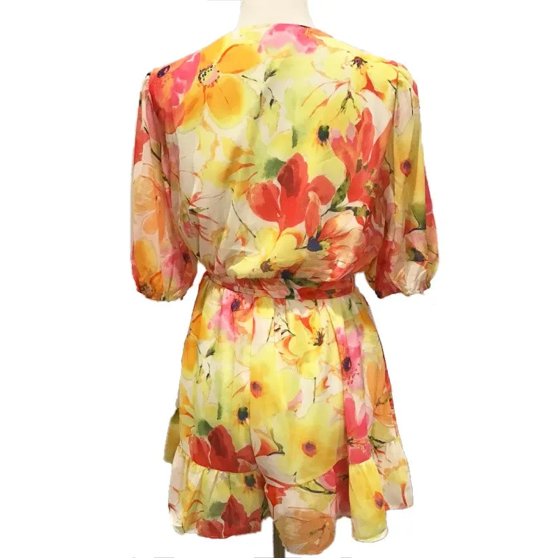 Summer Blooms Romper