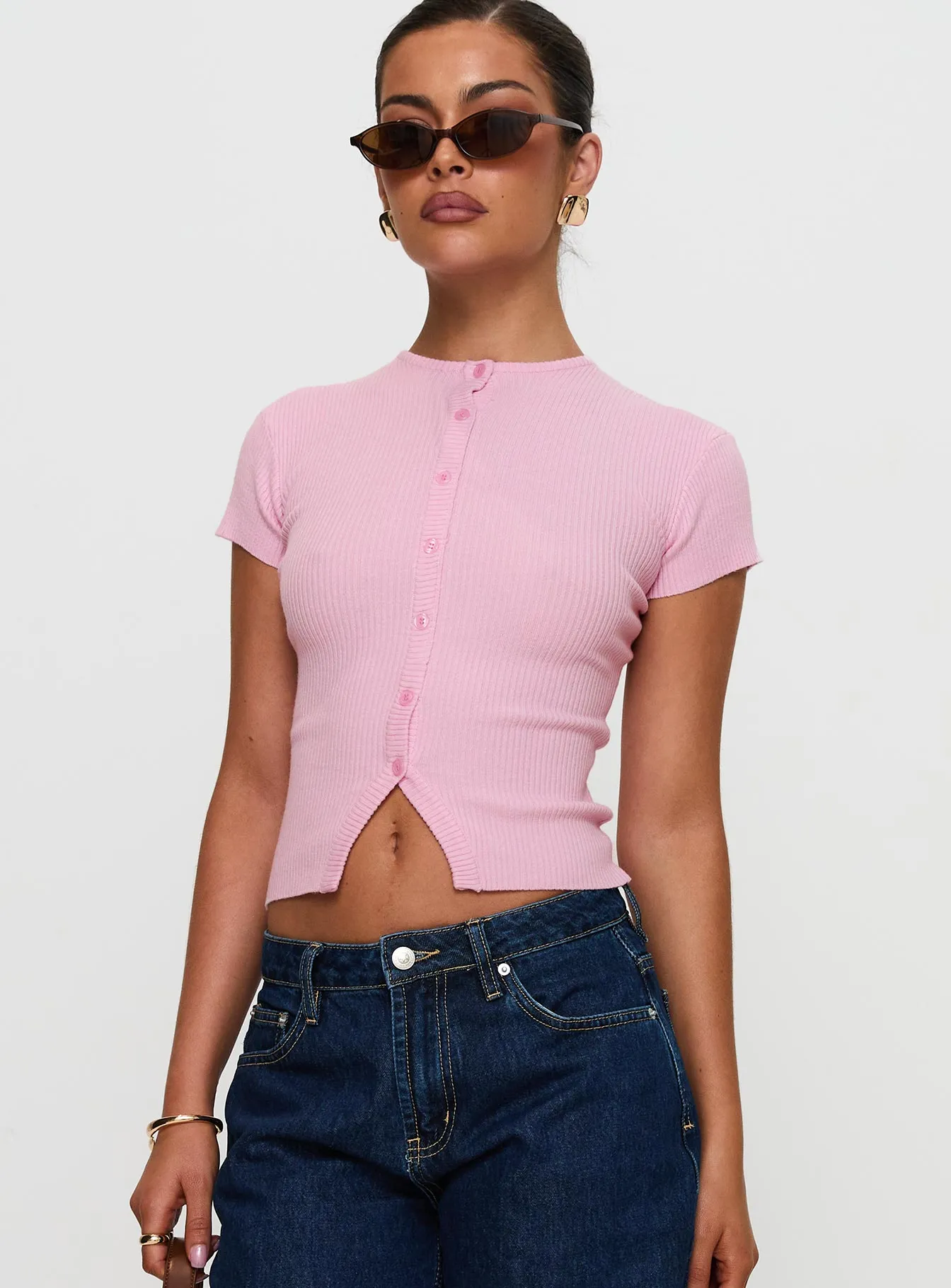 Suzu Top Pink