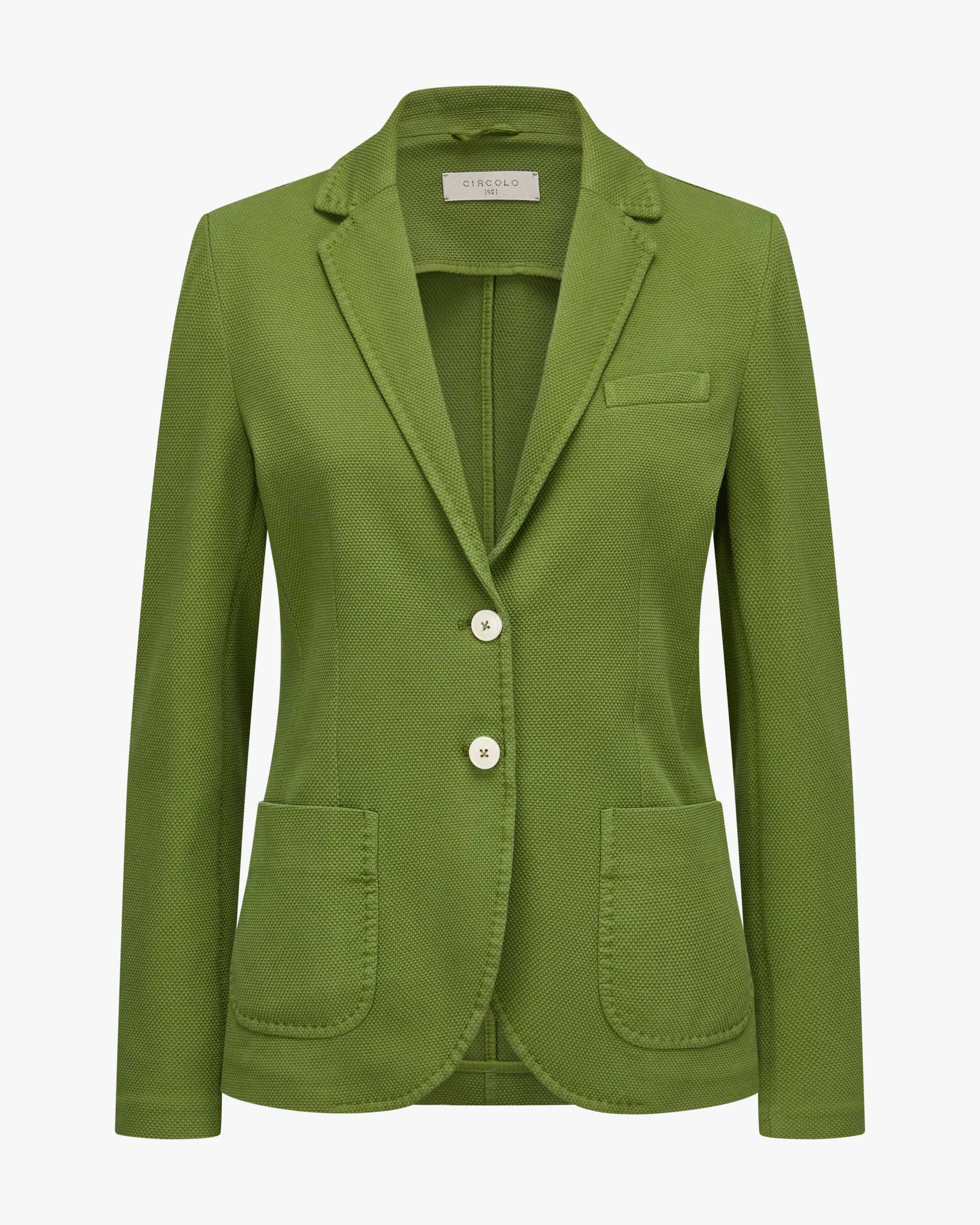 Tailored Slim Fit Oxford Blazer - Pistachio