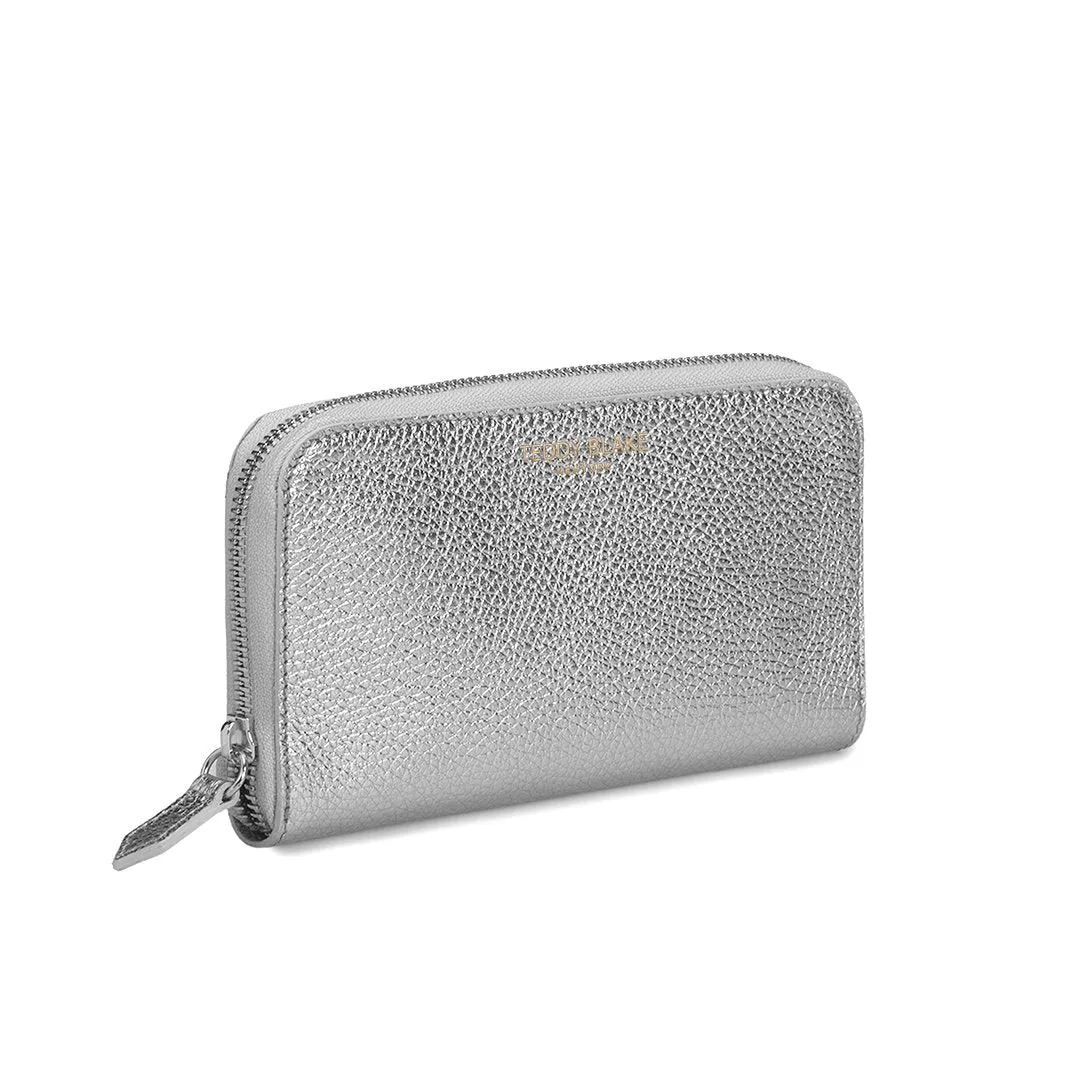 TB Zipwallet Stampato - Silver