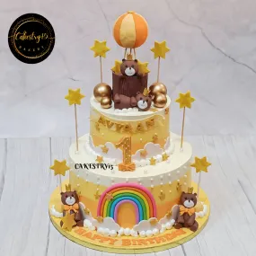 Teddy Bear 4kg Cake