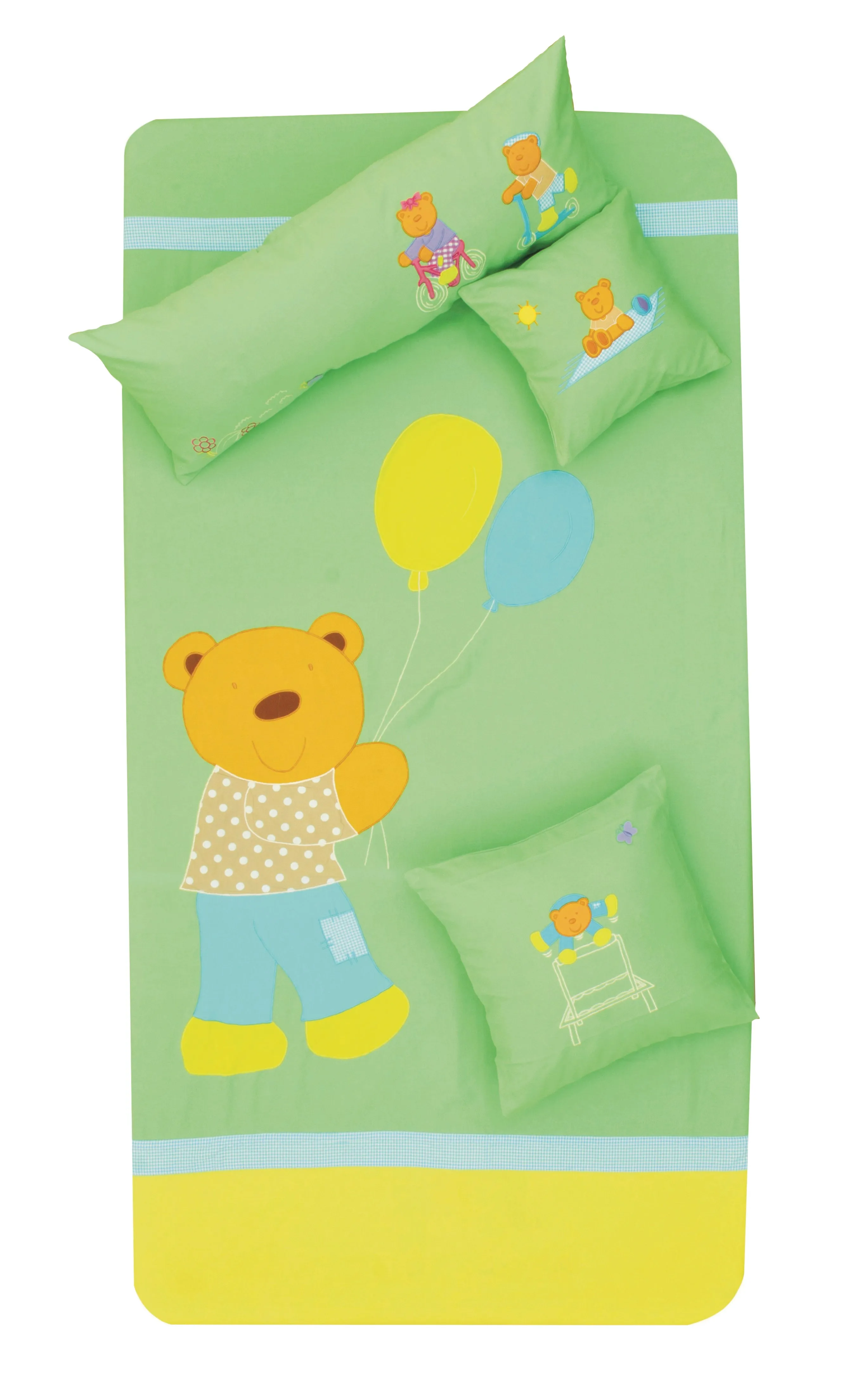 Teddy Bears Picnic Bed Cover Single