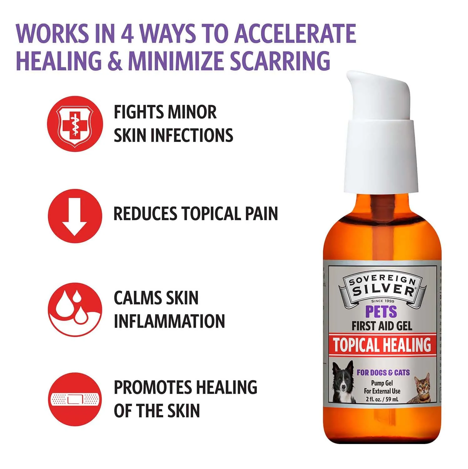 Topical Healing First Aid Gel