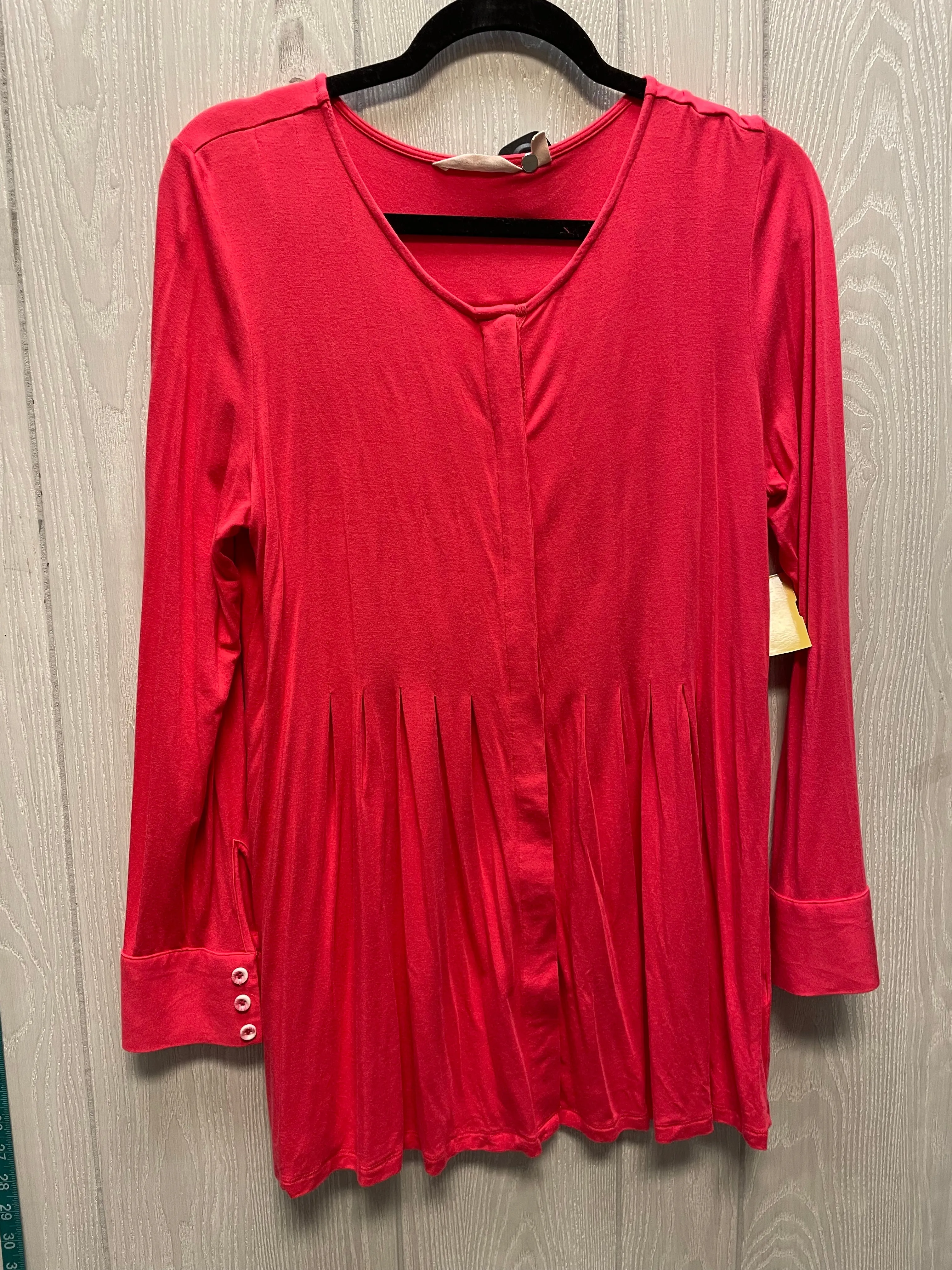 Tunic Ls By Soft Surroundings In Coral, Size:M