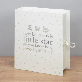 Twinkle Twinkle Keepsake Box with Drawers