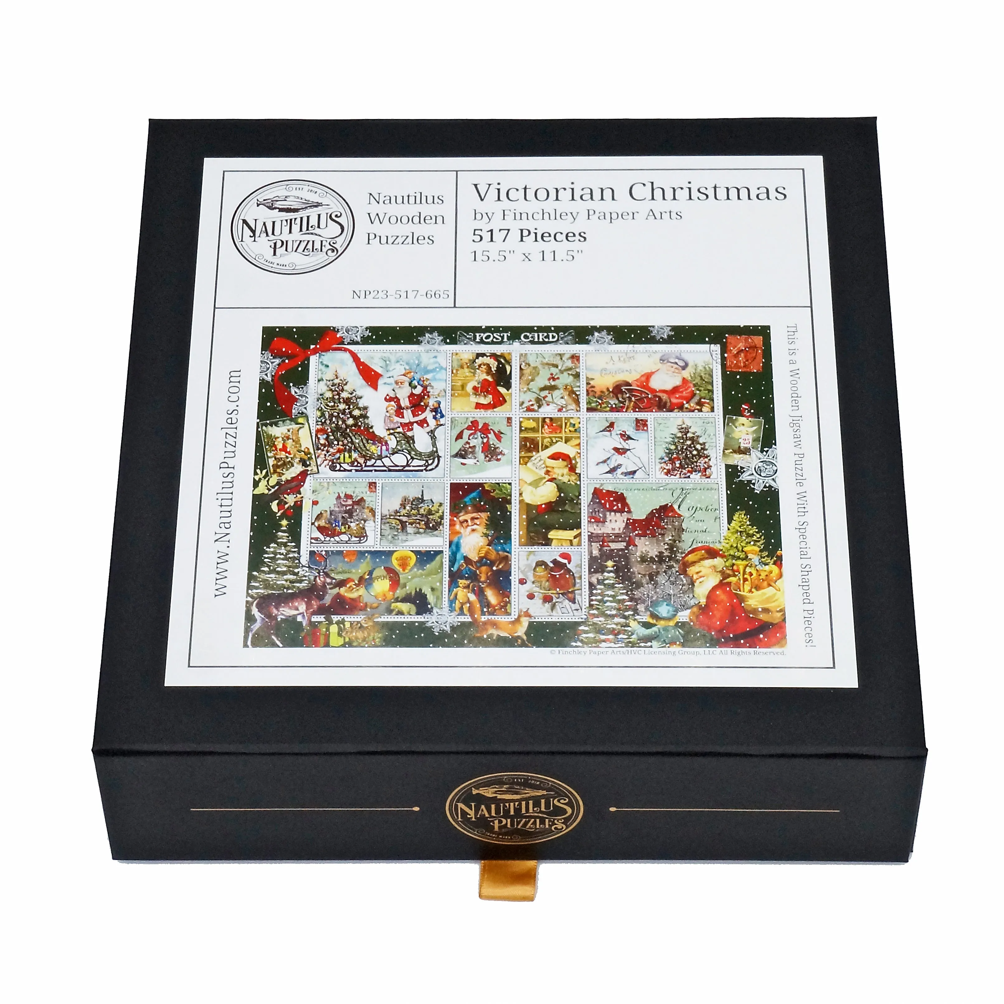 Victorian Christmas (517 Piece Christmas Wooden Puzzle)