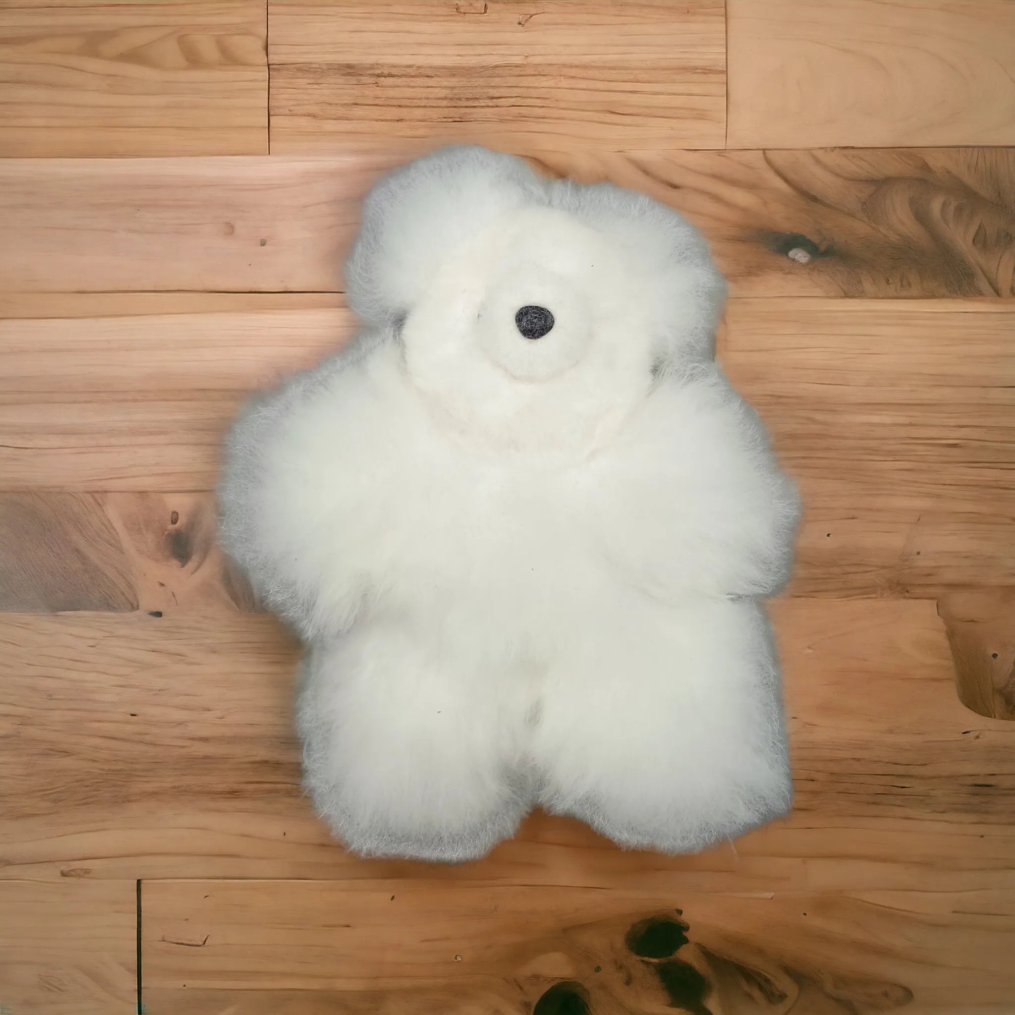 White Alpaca Teddy Bear