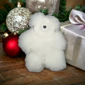 White Alpaca Teddy Bear