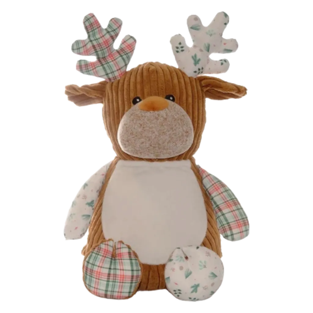 Winter Wonderland Reindeer Christmas Cubby Teddy