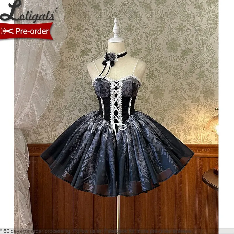 Wisteria Ballet ~ Sweet Lolita Party Dress Mini Corset Dress by Alice Girl ~ Pre-order