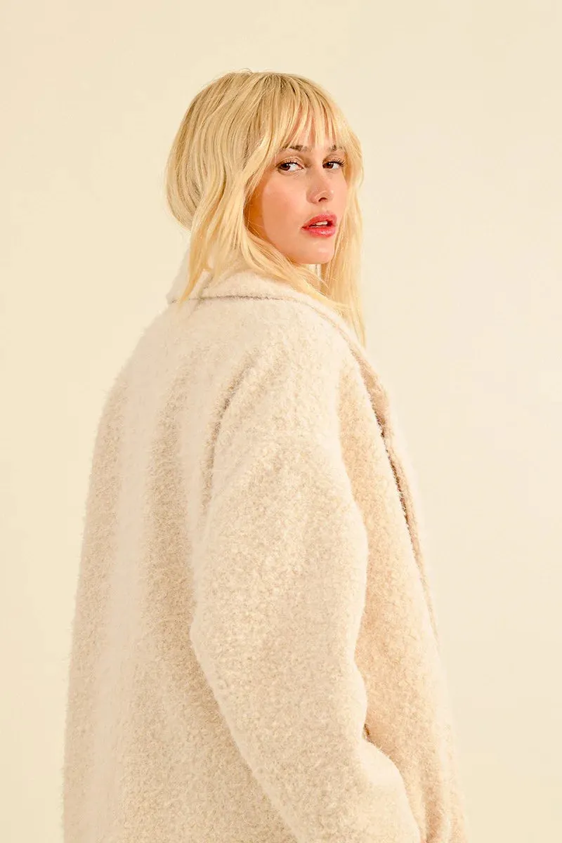 Woven Coat (Off White)